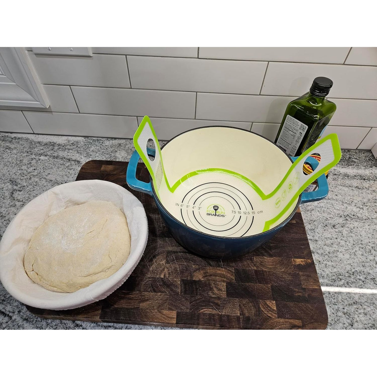 Élingue à pain en silicone - Fox Run - Tapis de pâtisserie - - La Guilde Culinaire