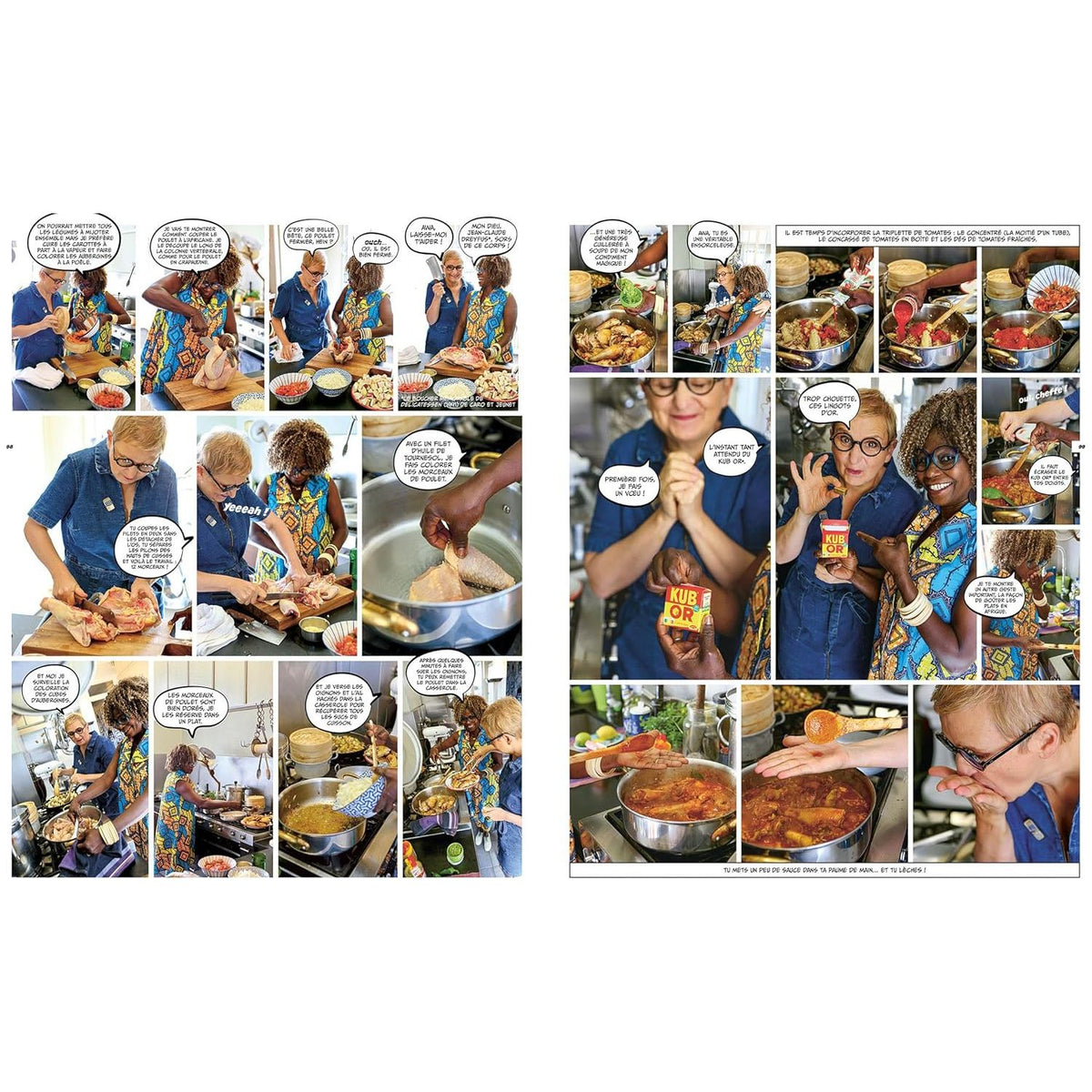 Je vous dis tout : Le roman photo culinaire qui vous apprend à cuisiner ! - Hachette Ed. - Livre de cuisine - - La Guilde Culinaire