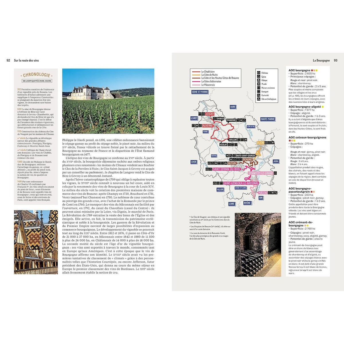 Sur la route des vins: Le guide de l'œnotourisme en France - Hachette Ed. - Livre d'alcool et boisson - - La Guilde Culinaire