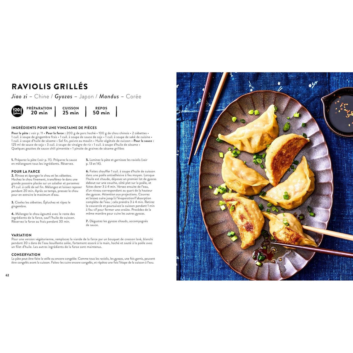 Asie : 70 recettes asiatiques pour toutes vos envies - Hachette Ed. - Livre de cuisine - - La Guilde Culinaire