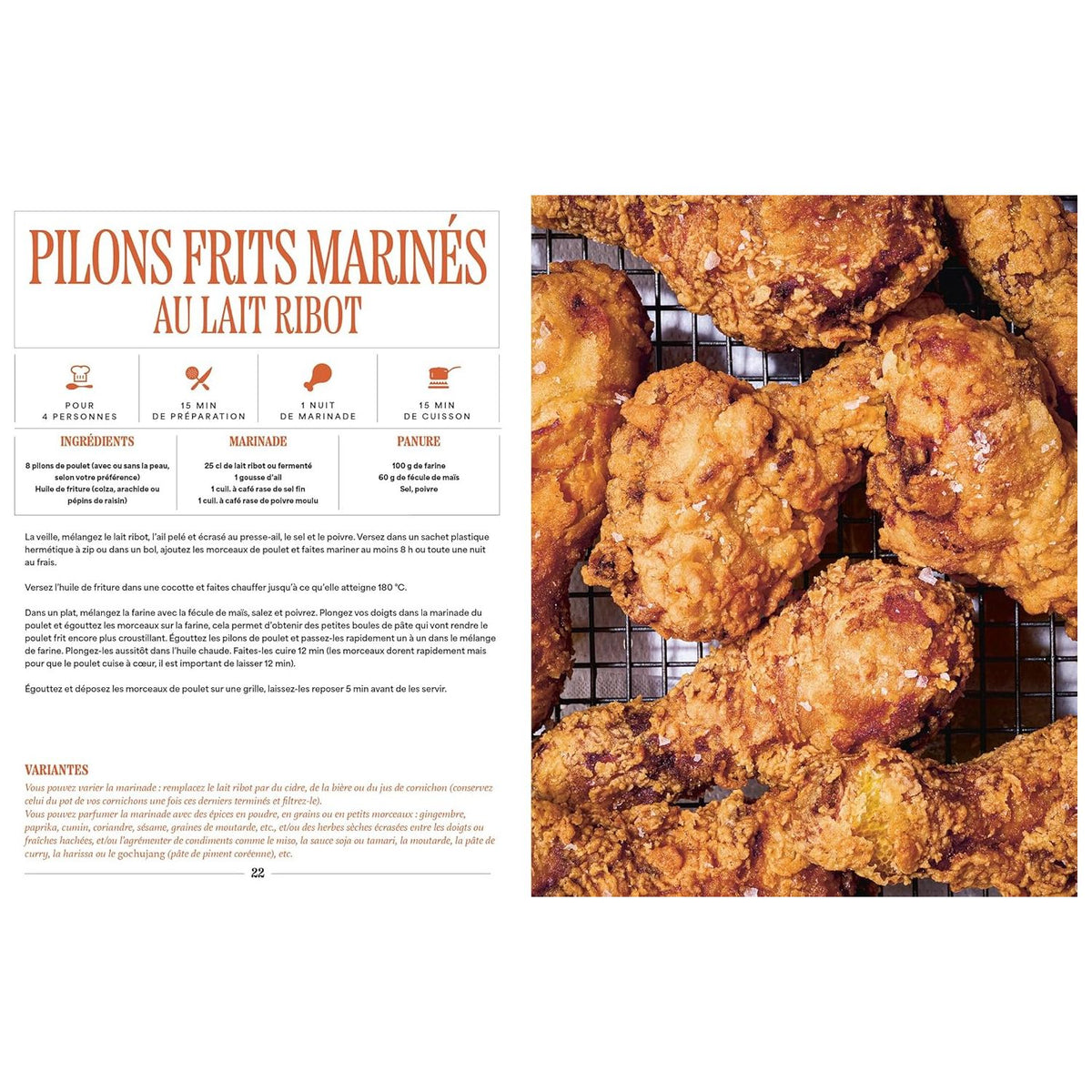 Passion poulet frit - Hachette Ed. - Livre de cuisine - - La Guilde Culinaire