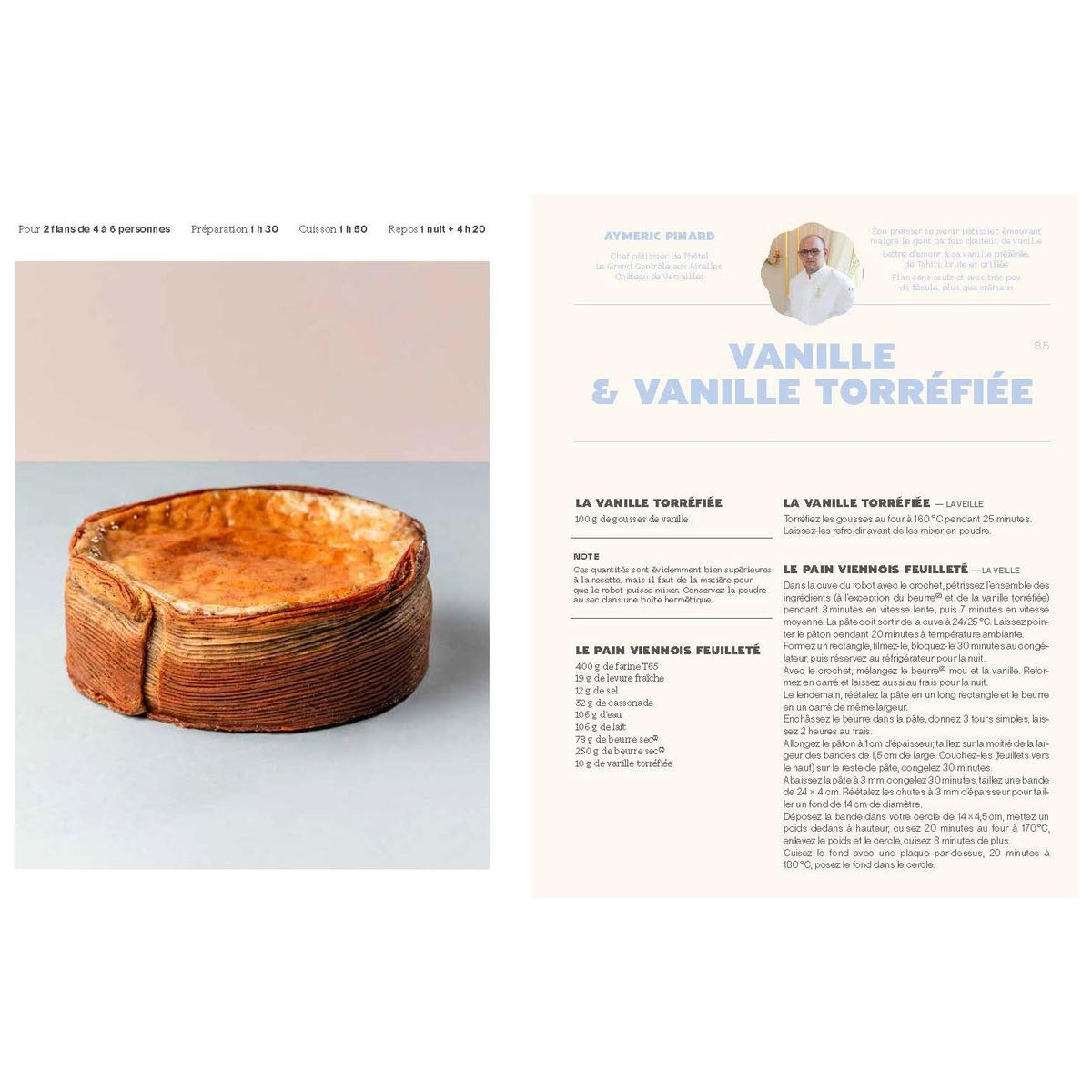 Flan - 51 recettes de grand.e.s Chef.fe.s - Ducasse Ed. - Livre de pâtisserie - - La Guilde Culinaire