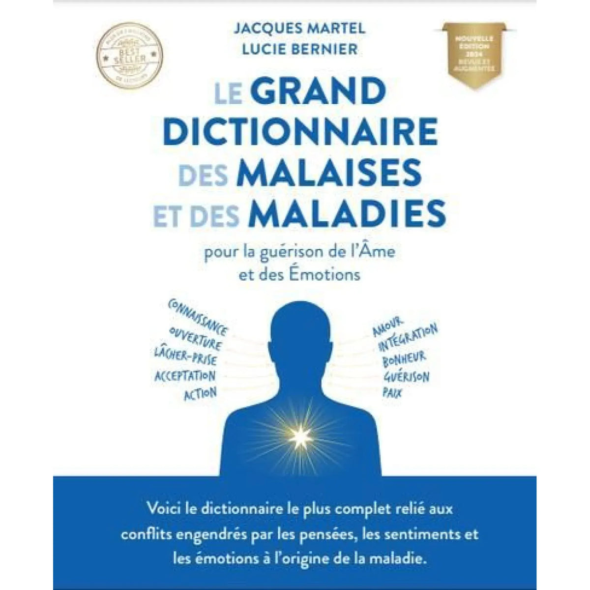 Le grand dictionnaire des malaises et des maladies - Édition 2024 ! - Le Courrier du Livre - Livre de psychologie - - La Guilde Culinaire