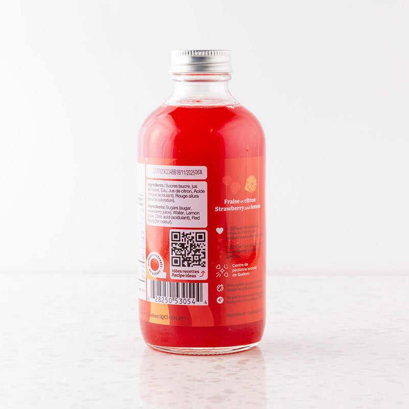 Sirop de Licorne 250ml - Monsieur Cocktail - Sirop - - La Guilde Culinaire