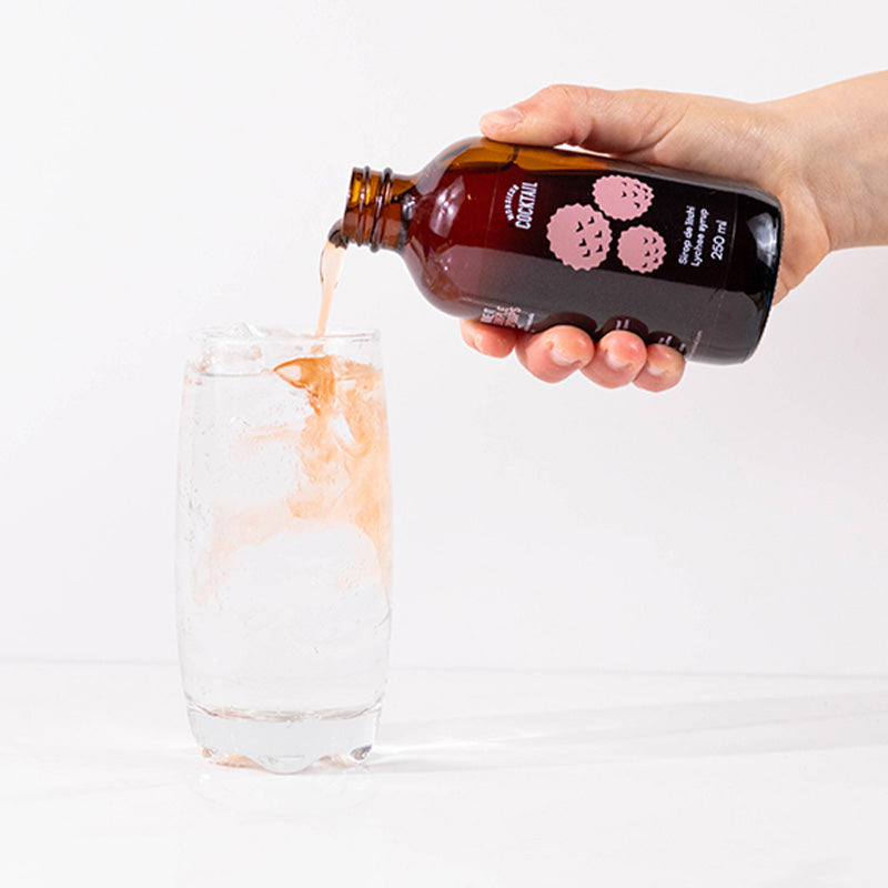 Sirop de Litchi 250ml - ÉDITION LIMITÉE - Monsieur Cocktail - Sirop - - La Guilde Culinaire