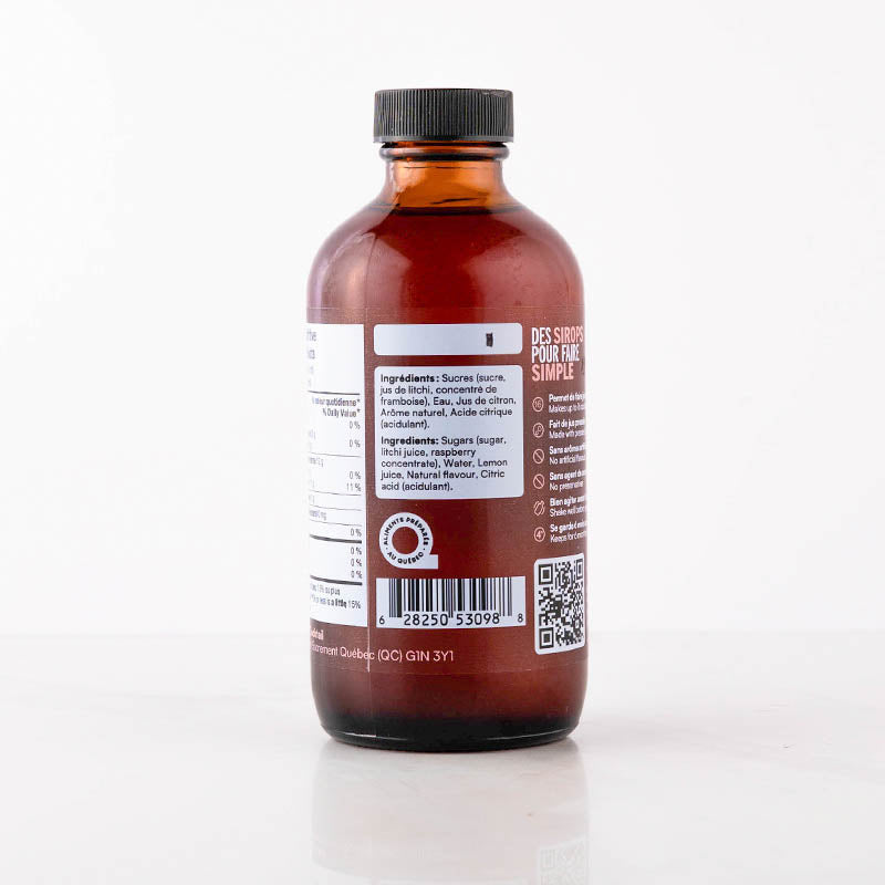 Sirop de Litchi 250ml - ÉDITION LIMITÉE - Monsieur Cocktail - Sirop - - La Guilde Culinaire