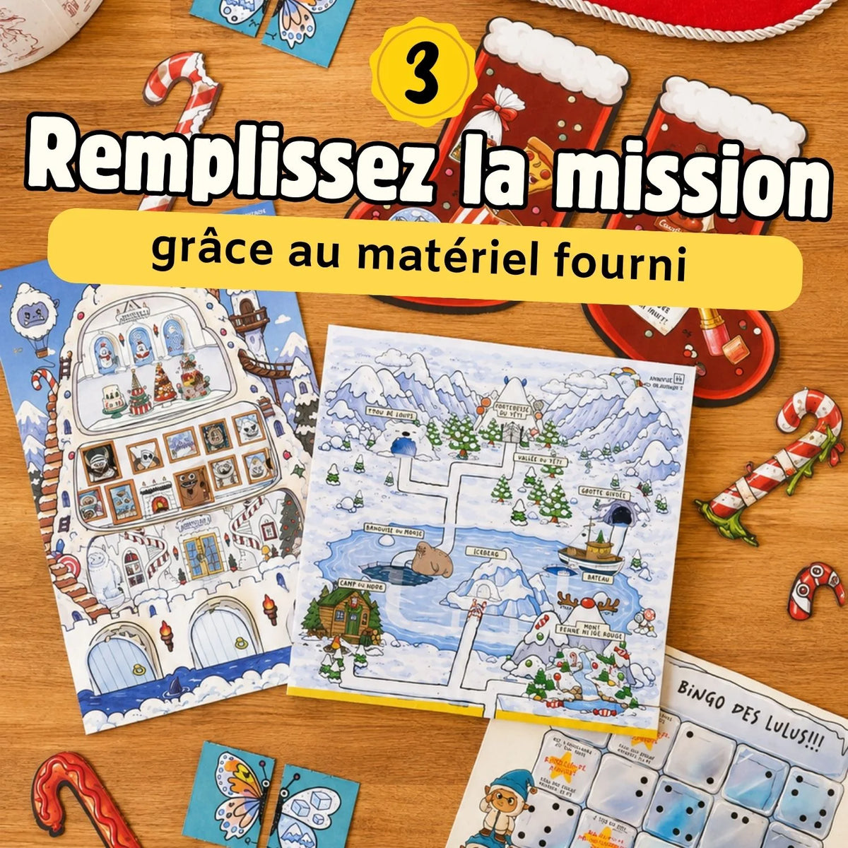 Alerte aux lutins vilains - Calendrier de l'Avent - Charlo Jeux et Aventures - Calendrier de l'avent - - La Guilde Culinaire