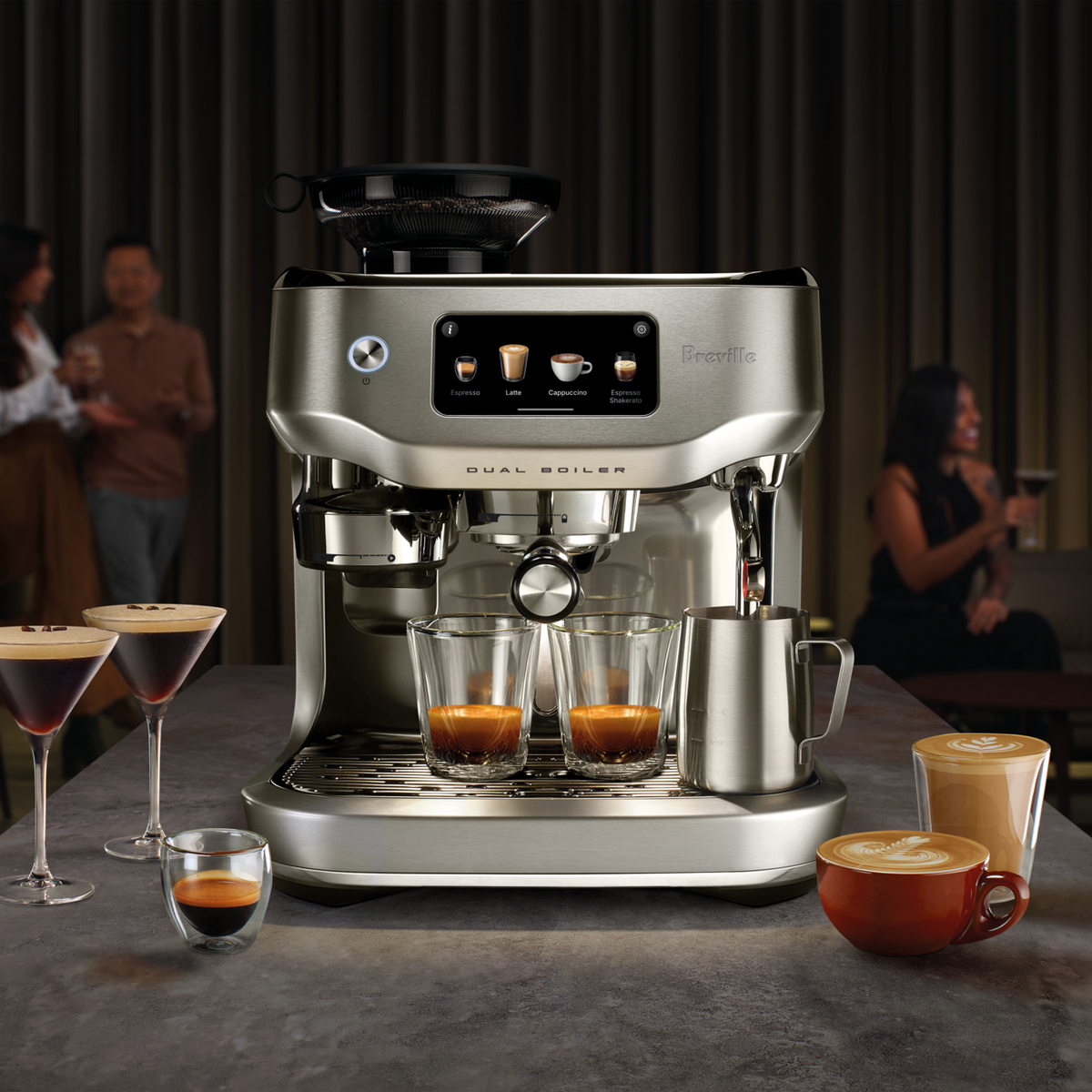 Machine à espresso The Oracle Dual Boiler - Breville - Machine à espresso - - La Guilde Culinaire