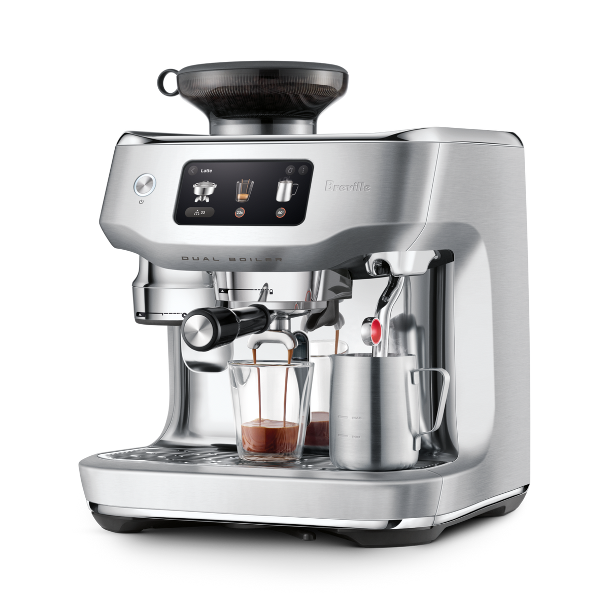 Machine à espresso The Oracle Dual Boiler - Breville - Machine à espresso - - La Guilde Culinaire