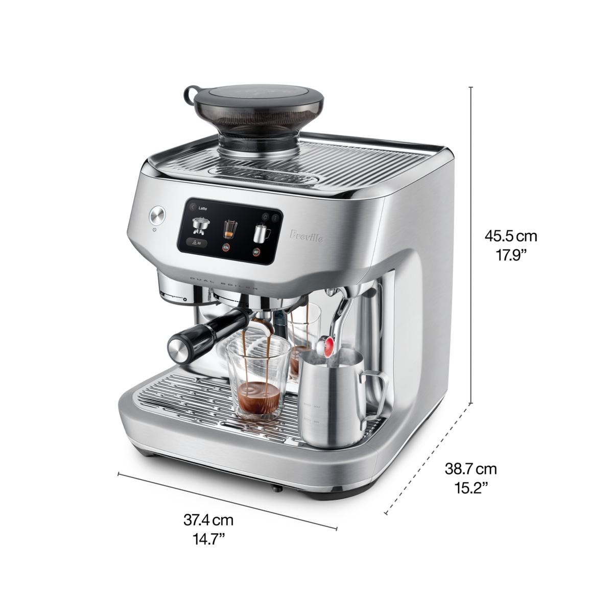 Machine à espresso The Oracle Dual Boiler - Breville - Machine à espresso - - La Guilde Culinaire
