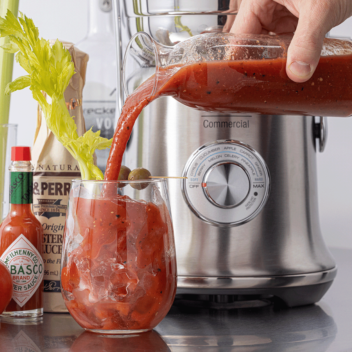 Presse-agrumes The Juice Fountain XL Pro - Breville - Extracteur de jus - - La Guilde Culinaire