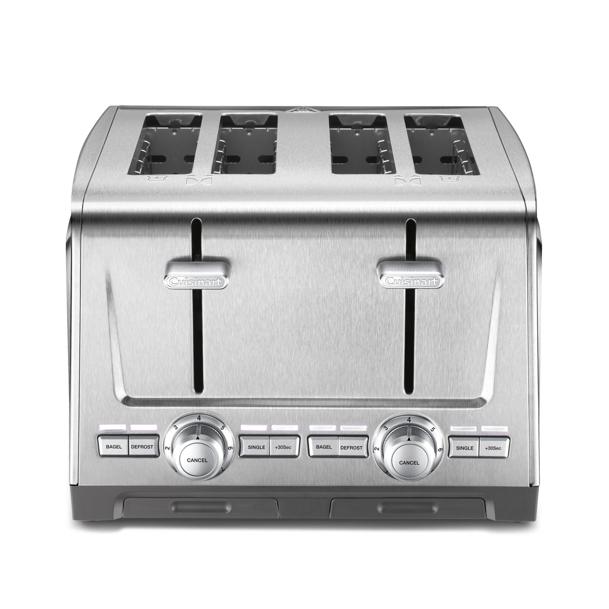 Grille-pain 4 tranches XL en acier inoxydable - Cuisinart - Grille-pain - - La Guilde Culinaire