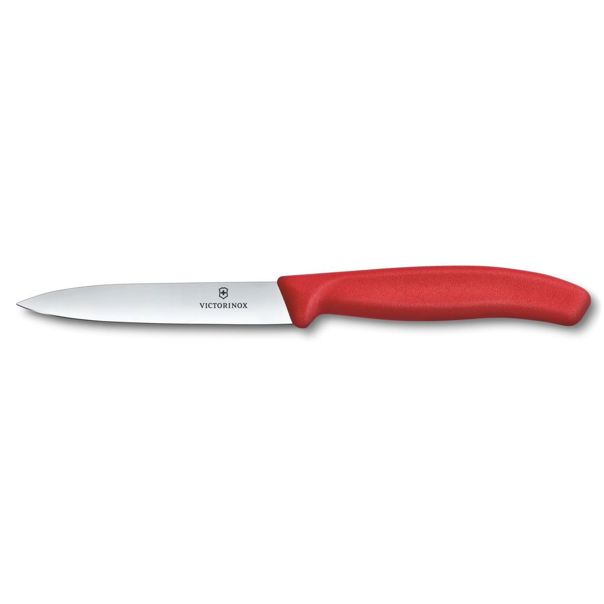 Swiss Classic Couteau d'office 10 cm (4″) Rouge - Victorinox - Couteau d'office - 6.7701 / 67701.C1 - La Guilde Culinaire