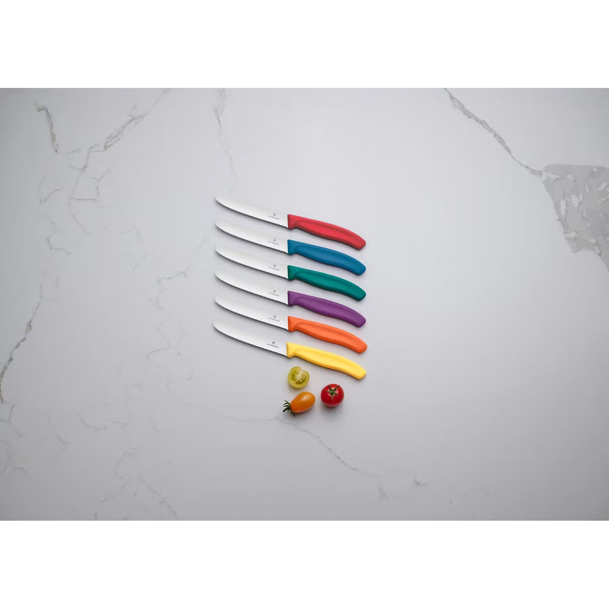 Set de couteaux à tomates et de table Swiss Classic - Victorinox - Couteau de table - - La Guilde Culinaire