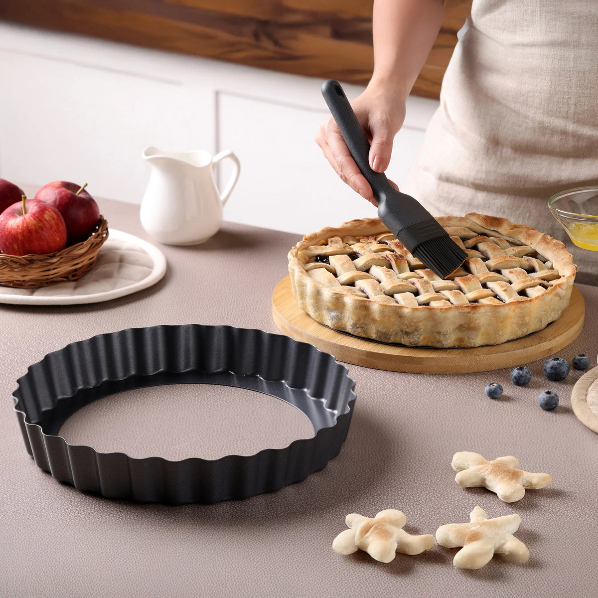Moule à tarte antiadhésif - Zyliss - Moule à gâteaux - - La Guilde Culinaire