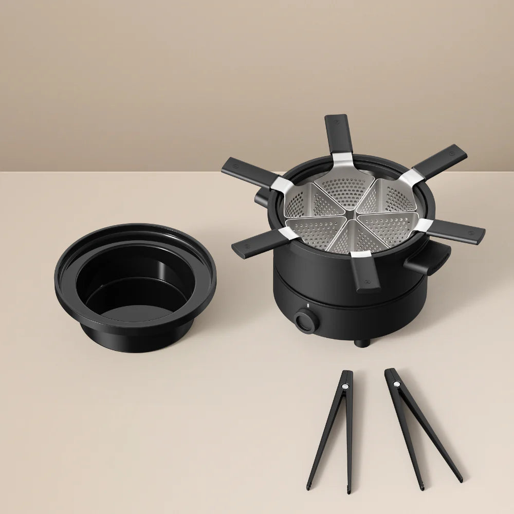Ensemble à fondue Evolution 6P Mini 3-en-1 - Fondussimo - Service à fondue - - La Guilde Culinaire