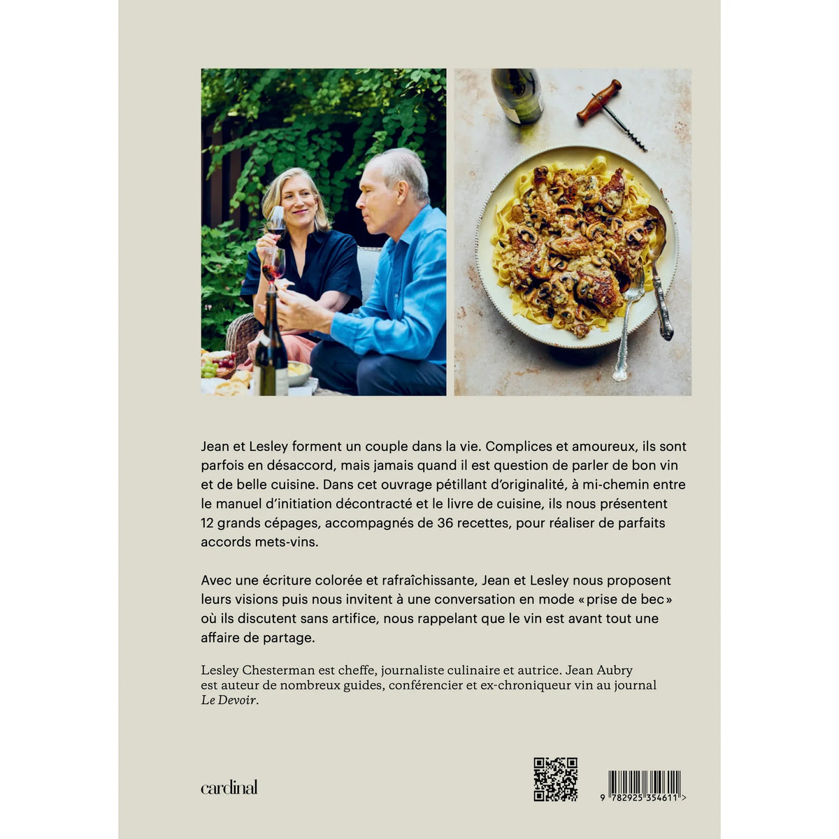 En accord — Cépages, recettes et prises de bec - Cardinal Ed. - Livre de cuisine - - La Guilde Culinaire