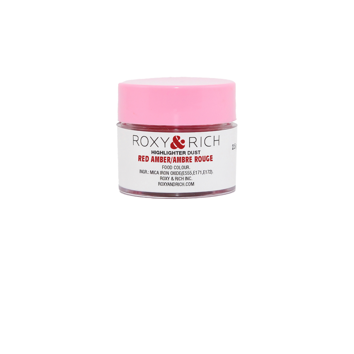 Poudre Highlighter couleur Rouge Ambré 2.5g - Roxy & Rich - Poudre Highlighter - G2-004 - La Guilde Culinaire