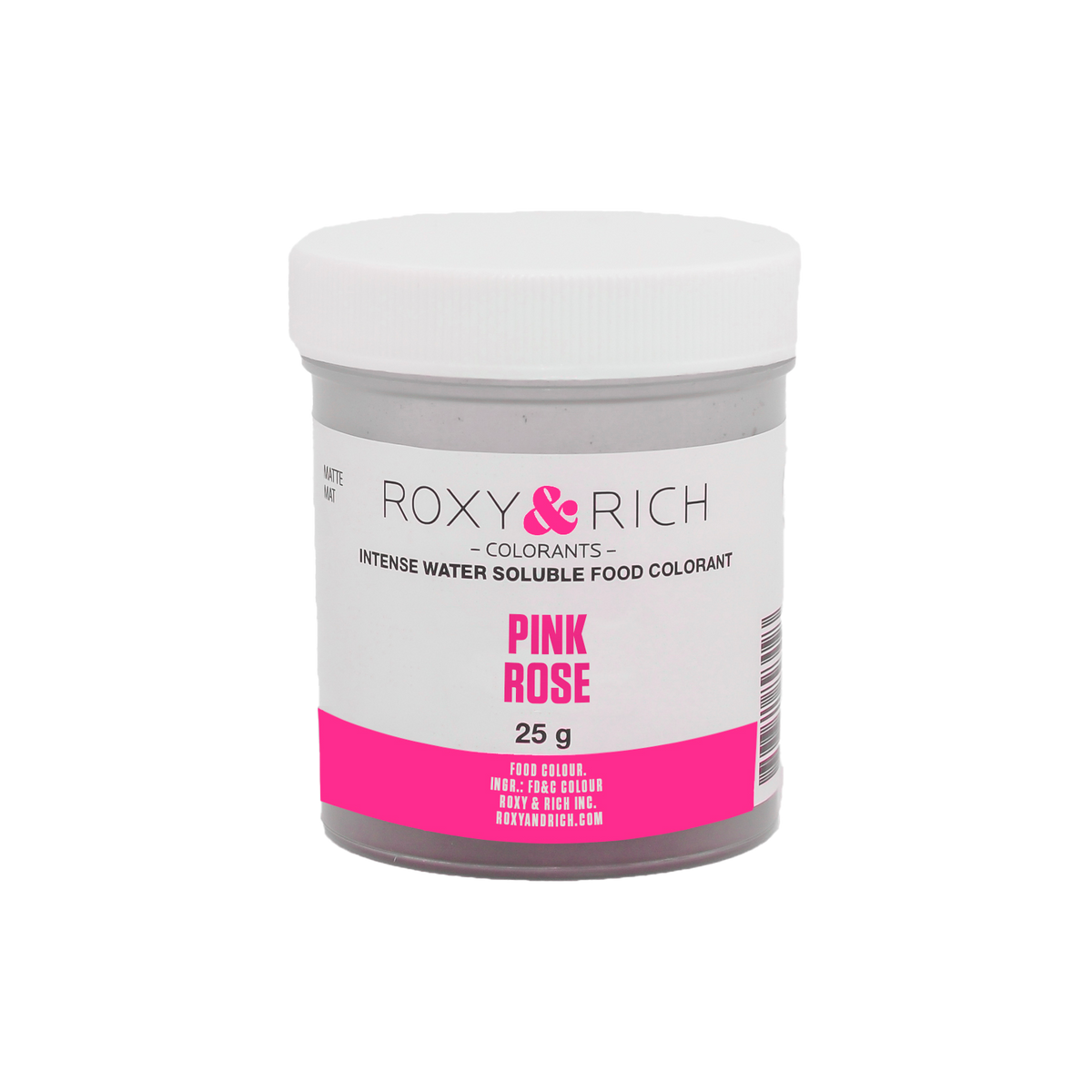 Colorant alimentaire hydrosoluble Rose 25g - Roxy & Rich - Colorant alimentaire hydrosoluble - H25-016 - La Guilde Culinaire