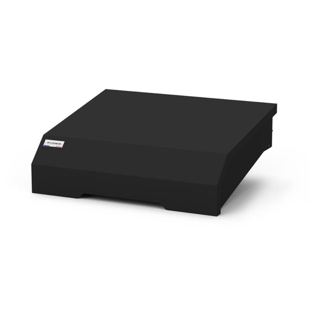 Couvercle 60 Pure/Amalia Inox - Le Marquier Noir - Le Marquier - Couvercle de protection - CO60E13V3 - La Guilde Culinaire