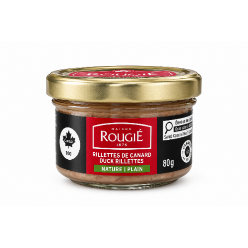 Rillettes de canard 80gr - Rougié - Pâté - - La Guilde Culinaire