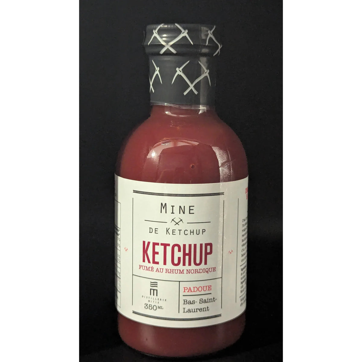 Ketchup fumé au rhum nordique - Mine de Ketchup - Condiment - - La Guilde Culinaire