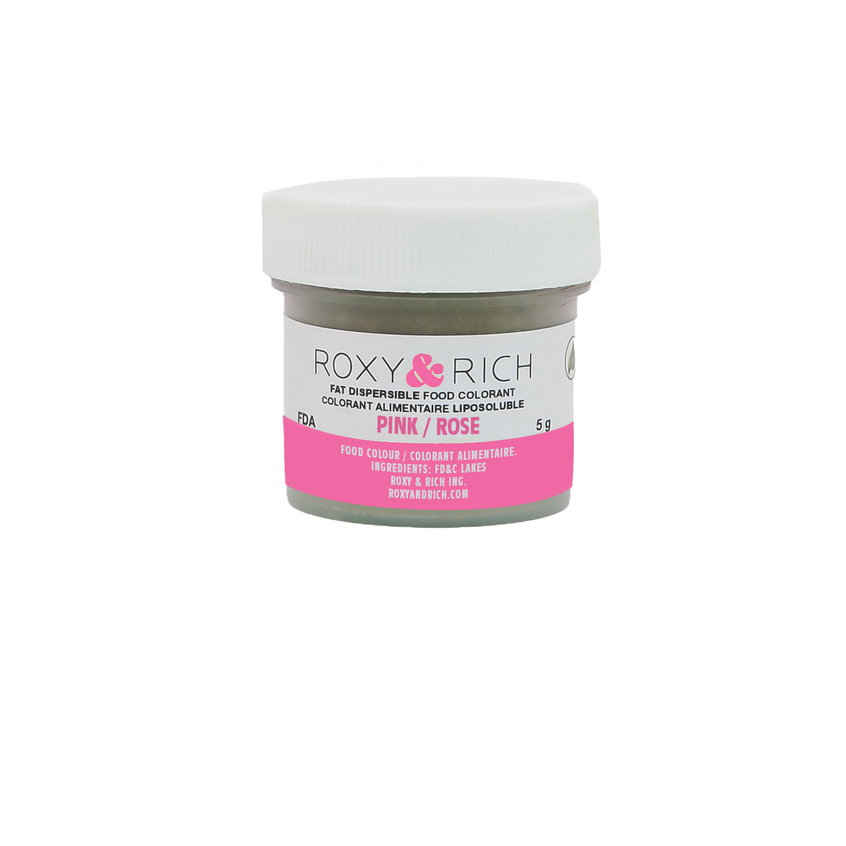 Colorant Alimentaire Liposoluble Rose 5g - Roxy & Rich - Colorant alimentaire liposoluble - P5-B04 - La Guilde Culinaire