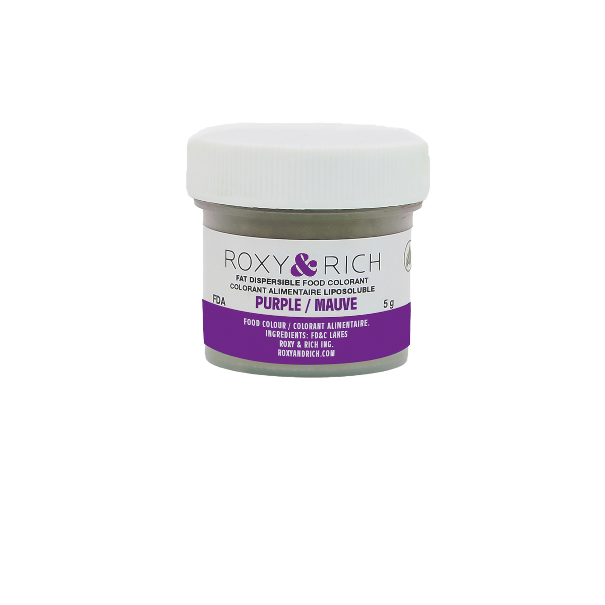 Colorant Alimentaire Liposoluble Mauve 5g - Roxy & Rich - Colorant alimentaire liposoluble - P5-B09 - La Guilde Culinaire