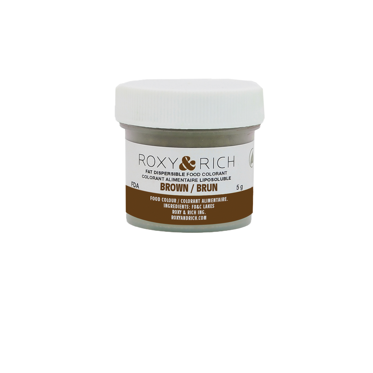 Colorant Alimentaire Liposoluble Brun 5g - Roxy & Rich - Colorant alimentaire liposoluble - P5-B10 - La Guilde Culinaire