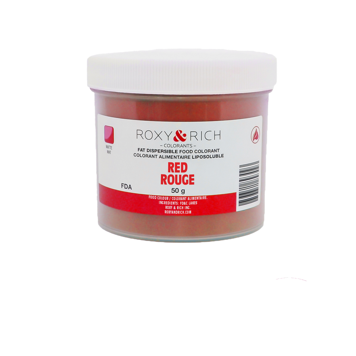 Colorant Alimentaire Liposoluble Rouge 50g - Roxy & Rich - Colorant alimentaire liposoluble - P50-B03 - La Guilde Culinaire