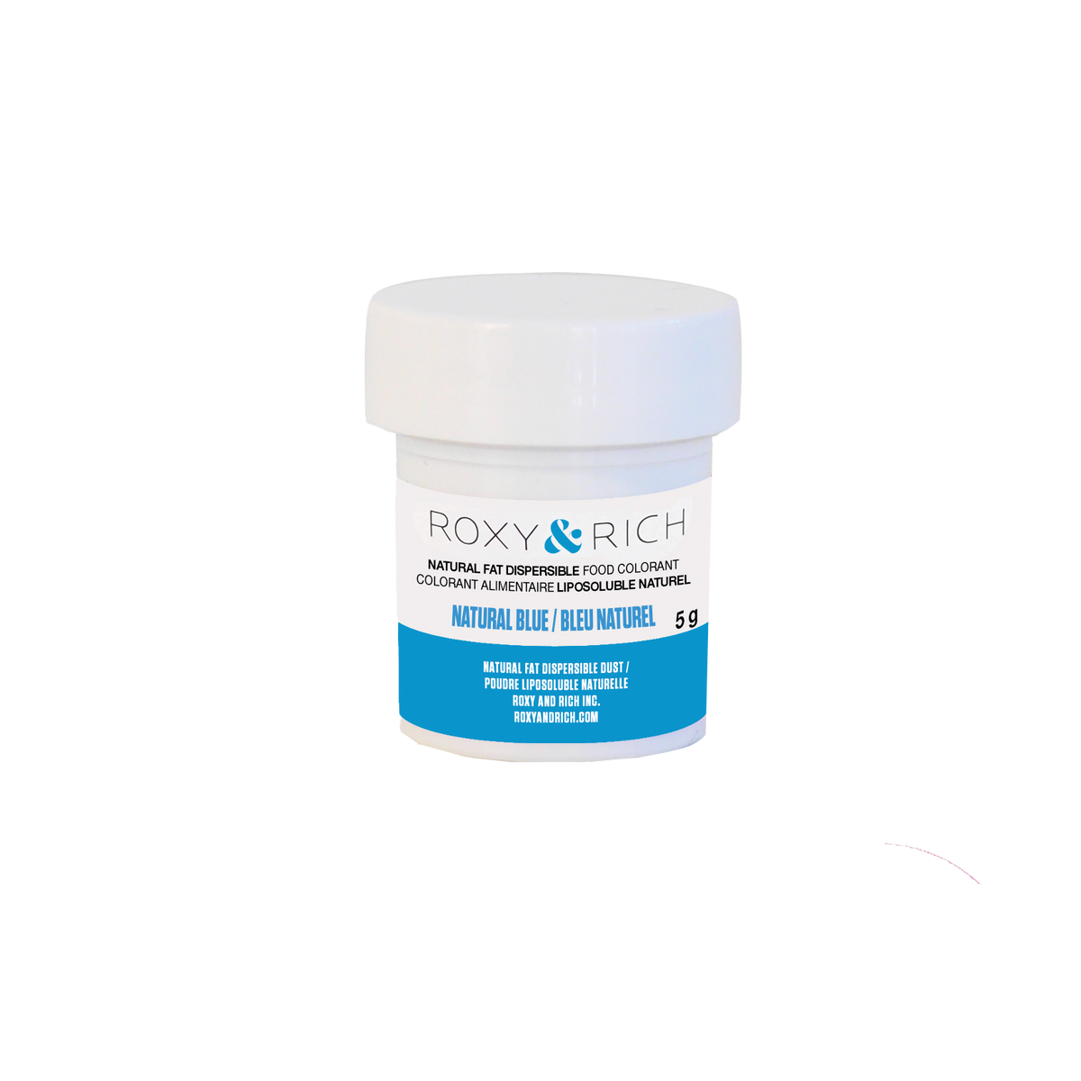 Colorant Alimentaire Liposoluble Naturel Bleu 5g - Roxy & Rich - Colorant alimentaire liposoluble naturel - PN5-005 - La Guilde Culinaire