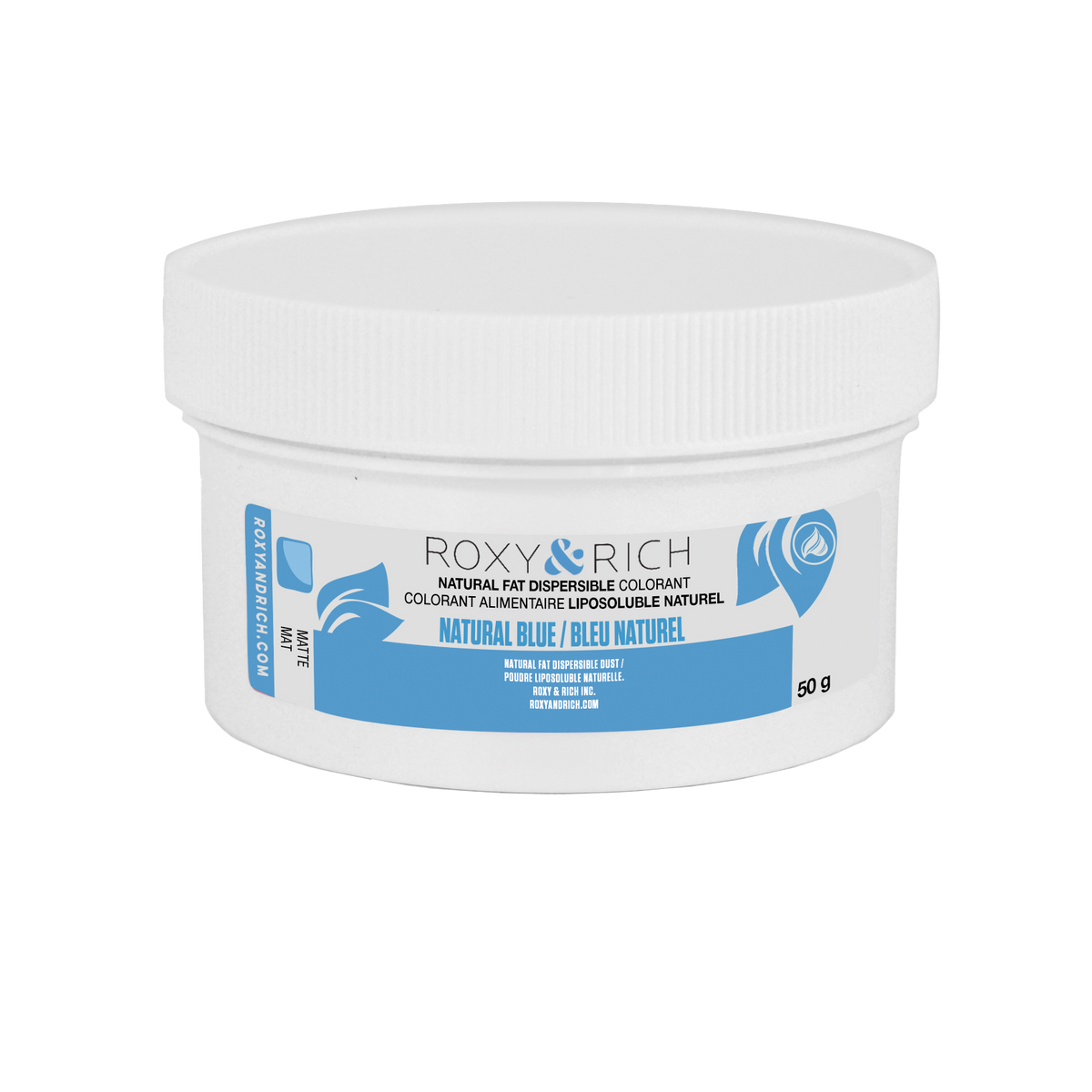 Colorant Alimentaire Liposoluble Naturel Bleu 50g - Roxy & Rich - Colorant alimentaire liposoluble naturel - PN50-005 - La Guilde Culinaire