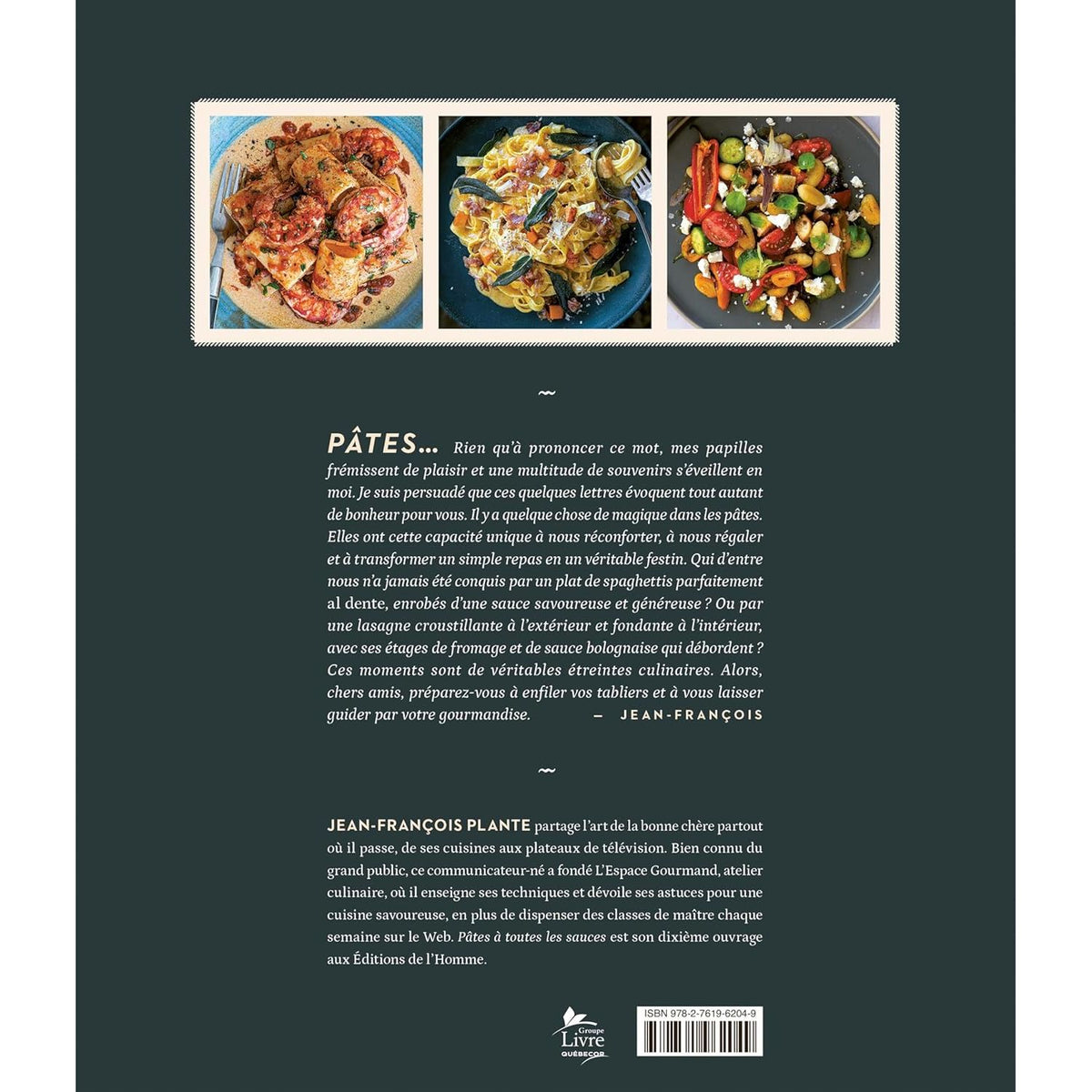 Pâtes : à toutes les sauces - De L'Homme Ed. - Livre de cuisine - - La Guilde Culinaire