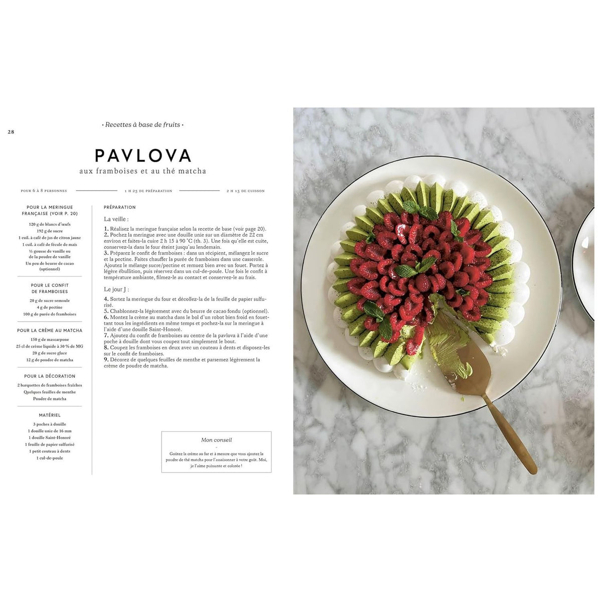 Pavlovas : 40 recettes croquantes et leurs techniques infaillibles - Hachette Ed. - Livre de cuisine - - La Guilde Culinaire