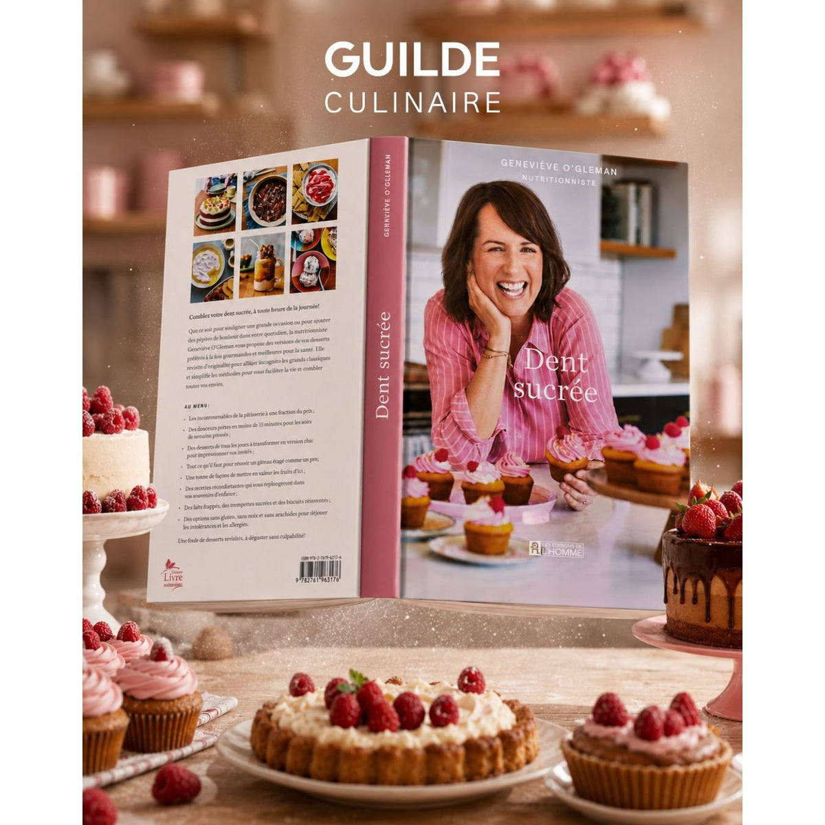Dent sucrée - De L'Homme Ed. - Livre de pâtisserie - - La Guilde Culinaire