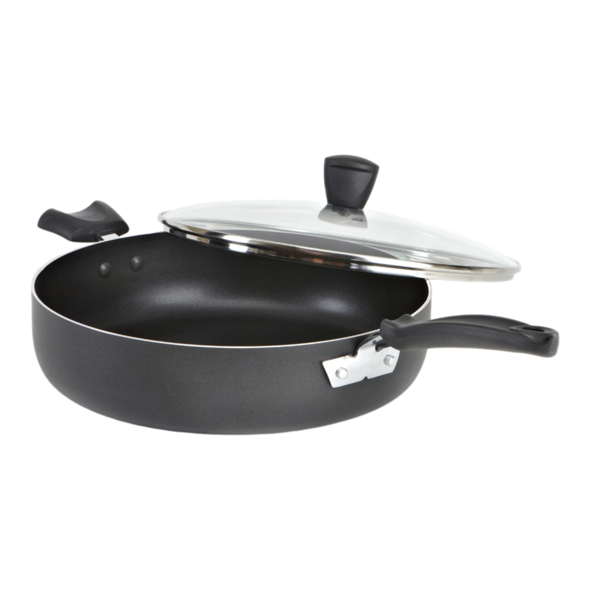 Sauteuse Viva Jumbo, antiadhésif, Noir, 5 pintes - T-fal - Poêle - - La Guilde Culinaire
