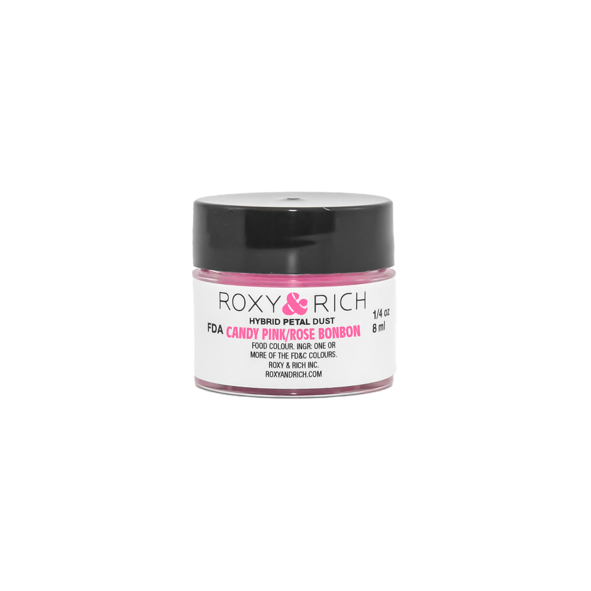 Poudres hybrides pour Pétales Rose Bonbon 7g/ 1/4 oz - Roxy & Rich - Poudres Hybrides Pétales - T2-110 - La Guilde Culinaire