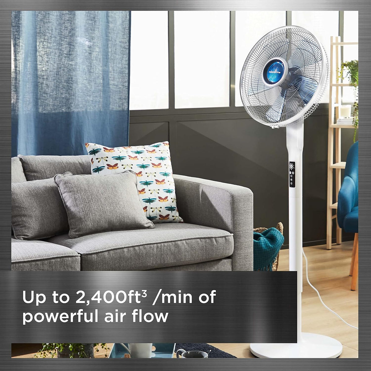 Ventilateur sur pied Turbo Silence Extreme+ 16" - Rowenta - Rowenta - Ventilateur - - La Guilde Culinaire