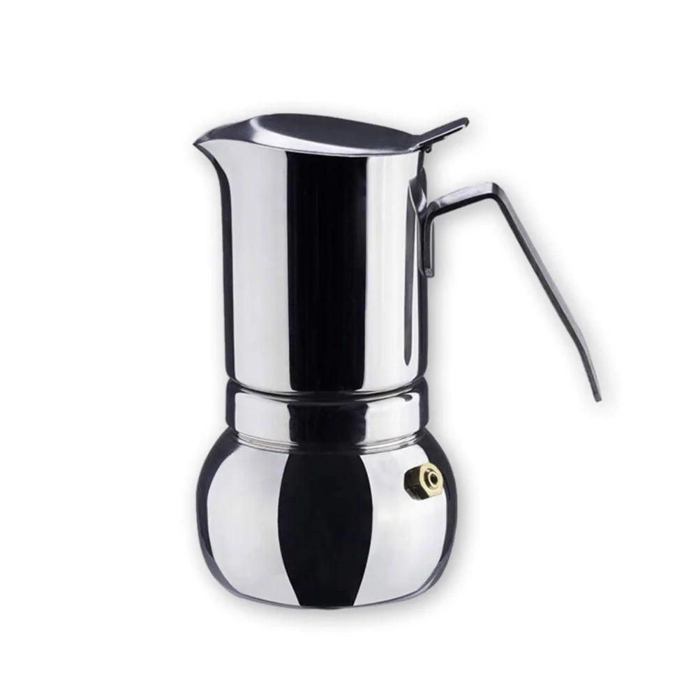 Machine à espresso Vespress Inox 4 tasses - Vev Vigano - Machine à espresso - 30V/0494 - La Guilde Culinaire