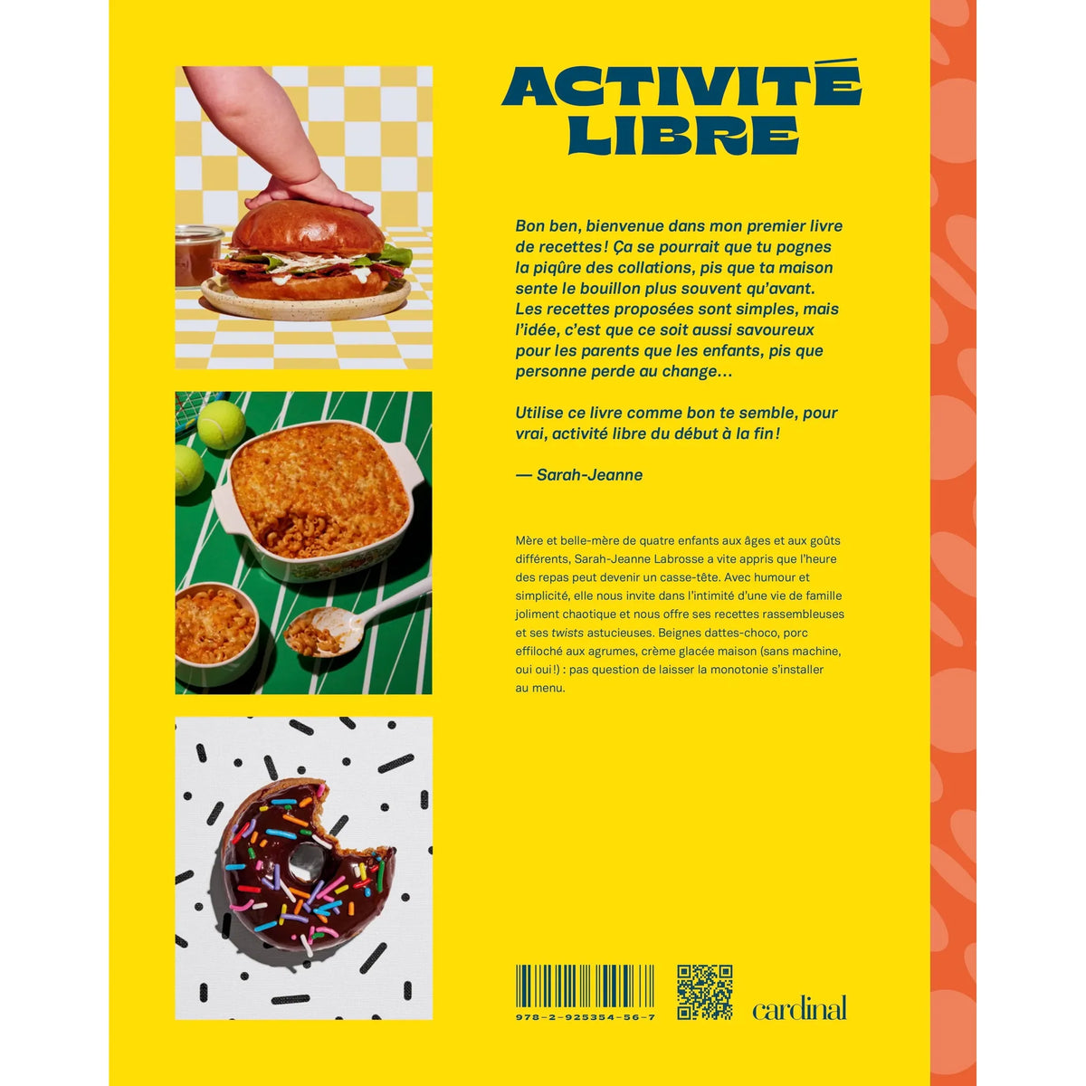 Activité Libre - Cardinal Ed. - Livre de cuisine - - La Guilde Culinaire