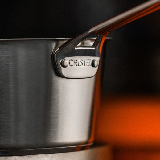Casserole inox brossé Cristel - Collection 1826 - Cristel - Casserole - - La Guilde Culinaire