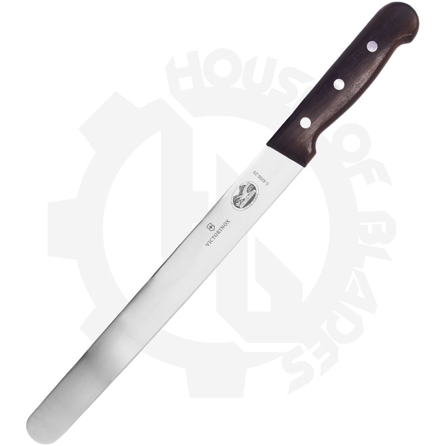 Couteau à trancher manche en Bois de Rose 25cm-10" - Victorinox - Couteau à trancher - - La Guilde Culinaire