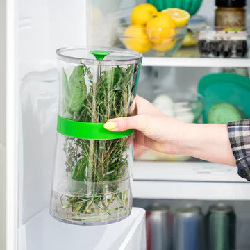 Contenant à herbes fraîches Herb Keepr - Cuisipro - Contenant à herbes fraîches - - La Guilde Culinaire