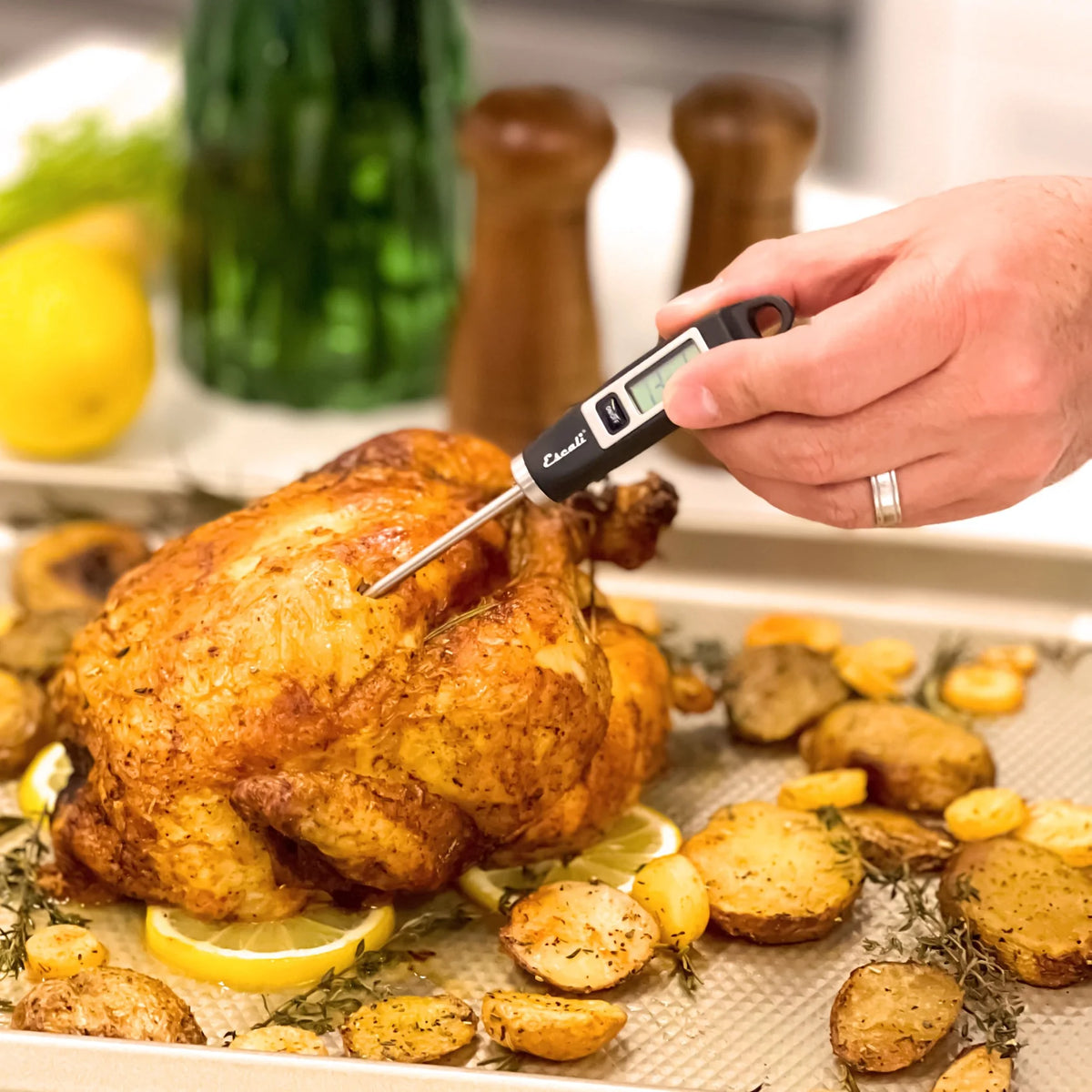 Thermomètre digital Gourmet - Escali - Thermomètre de cuisine - - La Guilde Culinaire