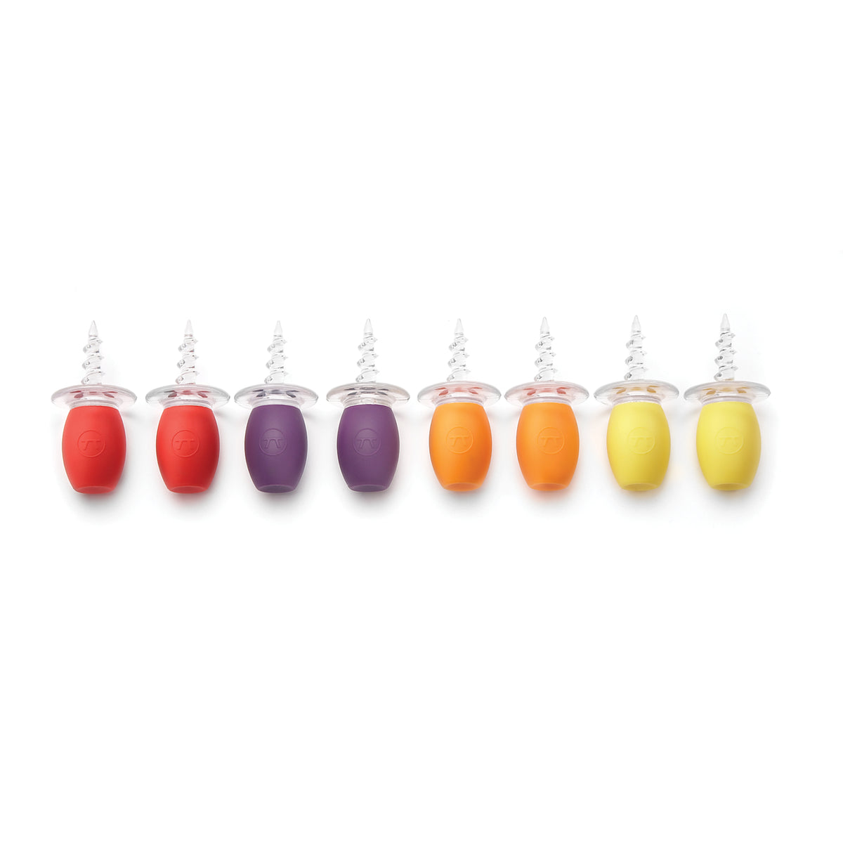 Ensemble de 8 piques à maïs vissables silicone ! - Outset - Pic et brochette - - La Guilde Culinaire