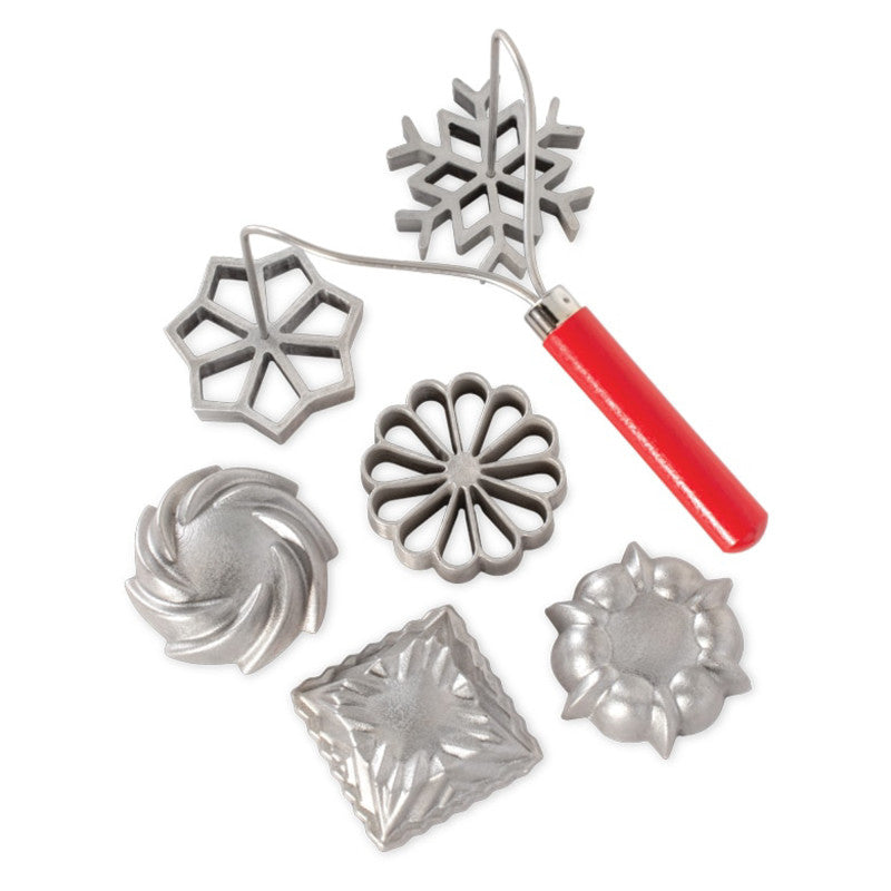 Fer pour rosettes et timbales scandinaves - Nordic Ware - Tampon à biscuit - - La Guilde Culinaire