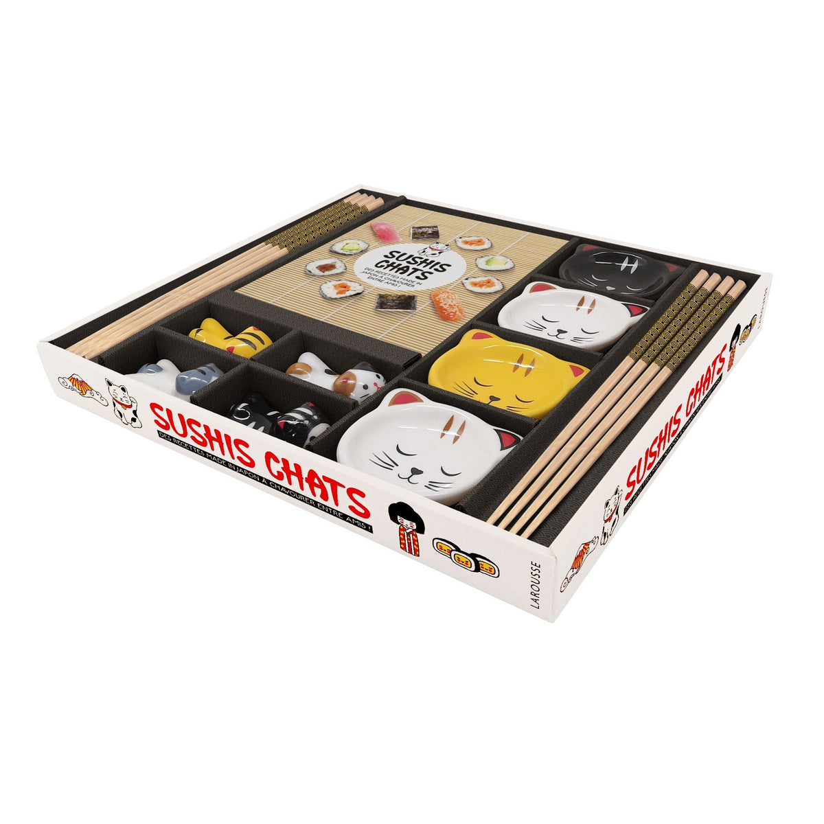 Sushis chats - Larousse Ed. - Livre d'alcool et boisson - - La Guilde Culinaire
