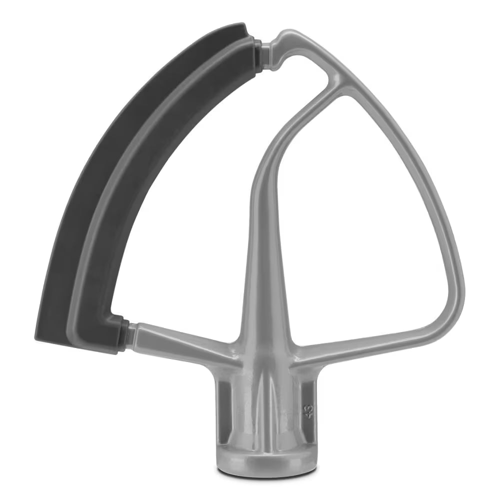 Fouet plat à bord souple pour KitchenAid Argent - Kitchenaid - Fouets batteur sur socle - KFE5TS - La Guilde Culinaire