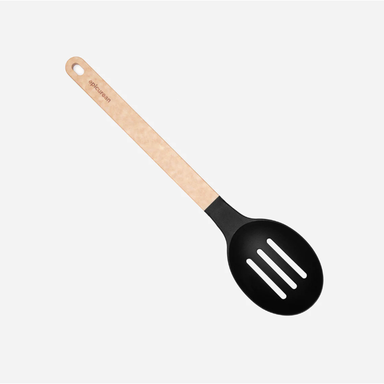 Cuillière Trouée/Natural+Noir 14"(35cm) - Epicurean - Epicurean - Cuillère de service - - La Guilde Culinaire