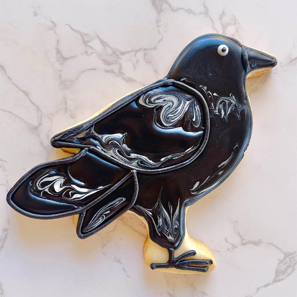 Emporte-pièce corbeau, 3.8" x 4.15" - Ann Clark Cookie Cutters - Emporte-pièce - - La Guilde Culinaire